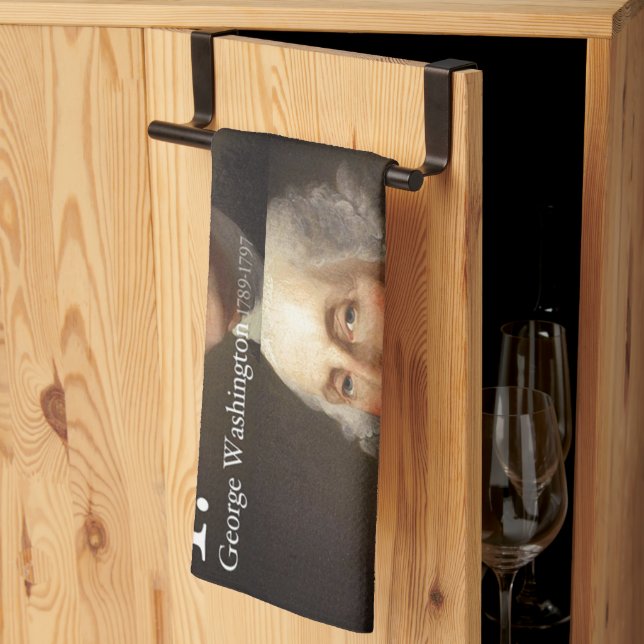 George Washington Towel Kökshandduk (Thirds Fold)