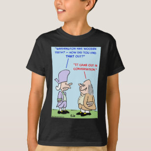 George Washington trätänder T-shirt