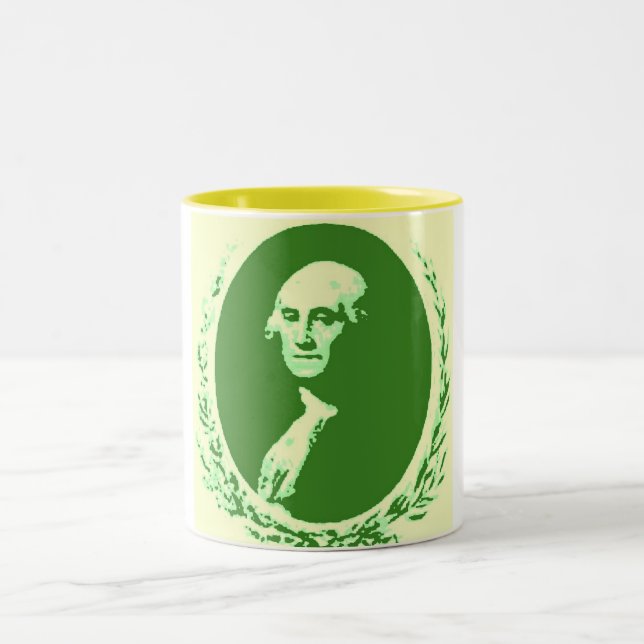 George Washington Två-Tonad Mugg (Center)
