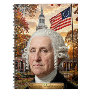 George Washington: USA:s 1:e president Anteckningsbok