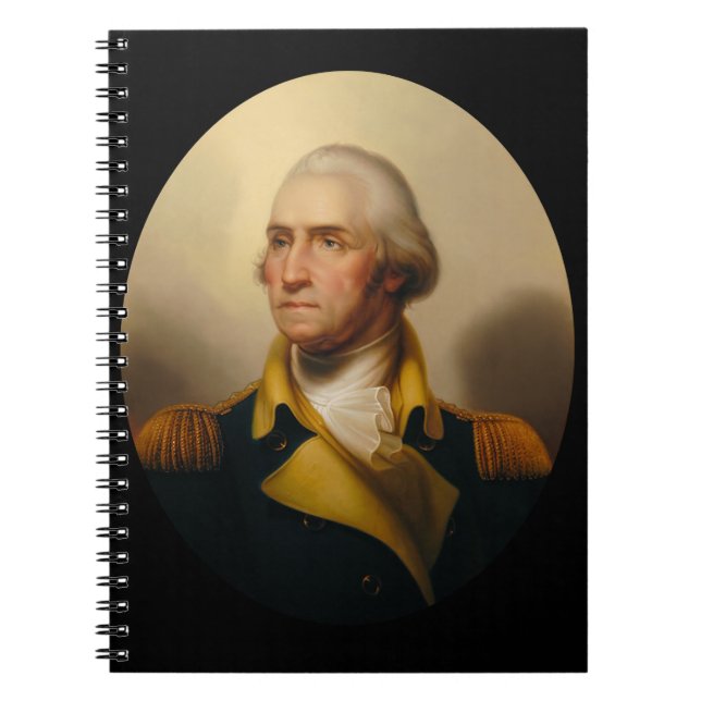 George Washington, USA:s första president Anteckningsbok (Framsidan)