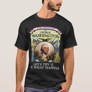 George Washington val 1789 (mörk) T-shirt