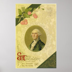 George Washington Vintage affisch