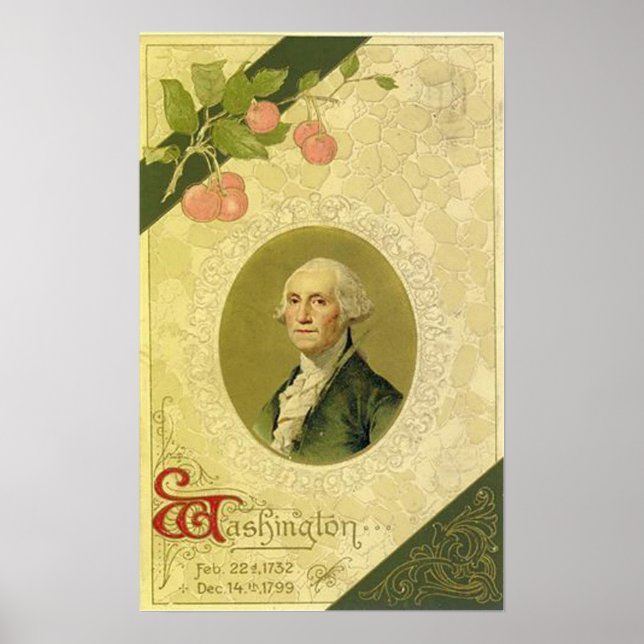 George Washington Vintage affisch (Framsidan)