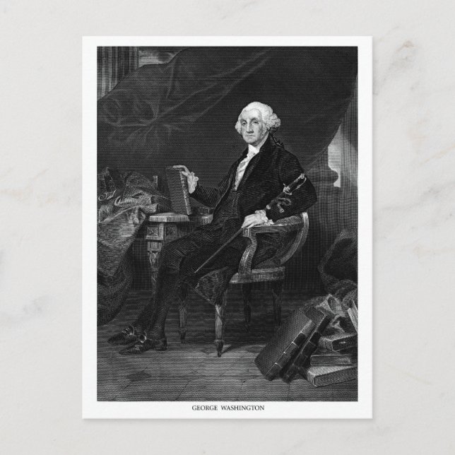 George Washington Vykort (Framsida)