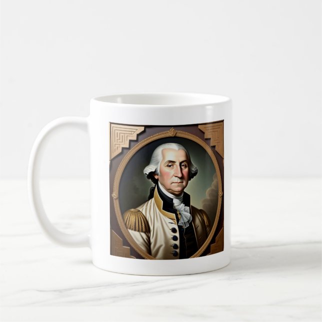 George Washington Women's Kaffemugg (Vänster)