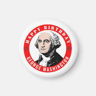 George Washingtons födelsedag Magnet