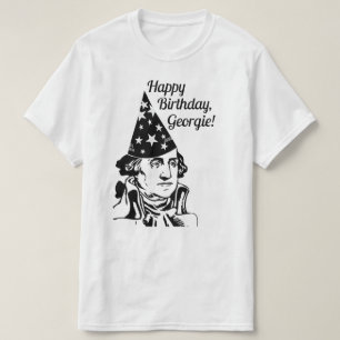 George Washingtons födelsedag T Shirt