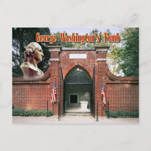 George Washingtons Grav, berget Vernon Vykort