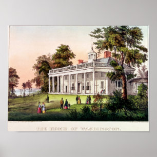 George Washingtons hem Poster