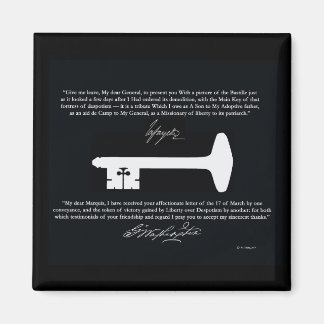George Washingtons Liberty Nyckel Magnet
