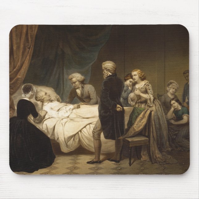 George Washingtons muspad död Musmatta (Framsidan)