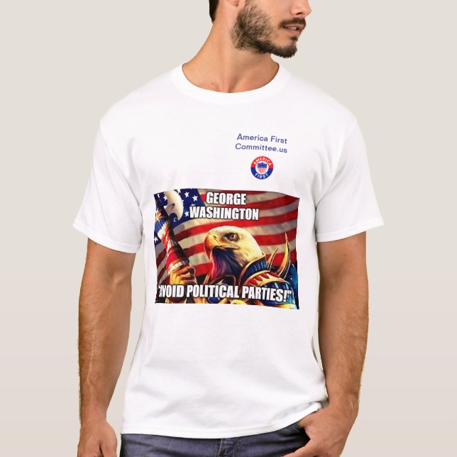 George Wasington T Shirt (Framsida)