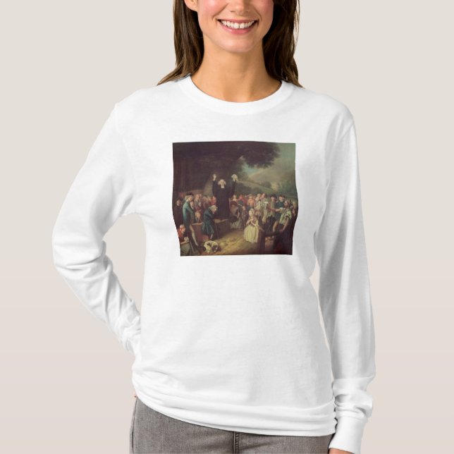 George Whitefield predika T-shirt (Framsida)