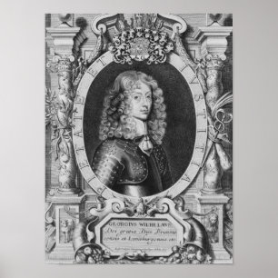 George William Duke av Braunschweig-Luneberg Poster