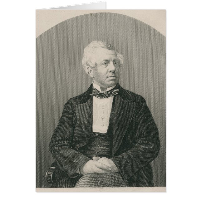 George William Frederick Howard Hälsningskort (Framsidan)