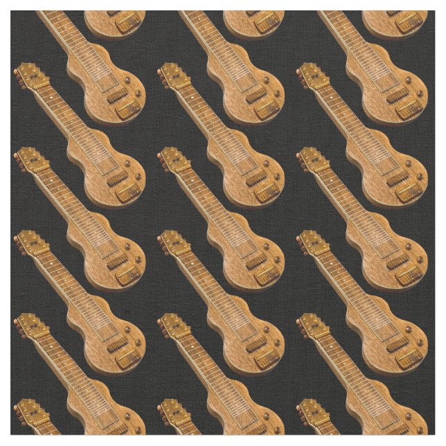 GeorgeBoards Lap Steel Guitar Kommendör Fabric Tyg (Närbild)