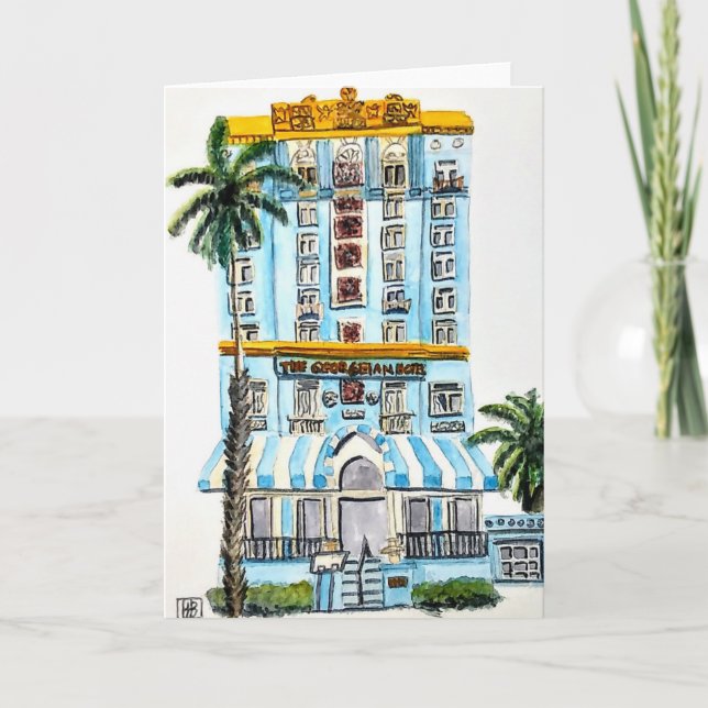 Georgeian Hotel Kort (Framsida)