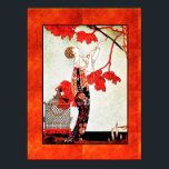 Georges Barbier Art Deco i Orange Poster<br><div class="desc">Om du väljer att ladda ned poster Walgreen-butiken din hämtning i olika storlekar och i olika struktur på mycket bra pris. Ibland med rabatt. Ett tips från min amerikanska vän. Se onlinen "Digital Printing" (Digital Printing) i Storbritannien. Det här är en underbar levande bild av en teckning från Georges Barbier....</div>