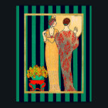 Georges Barbier Art Deco Poster<br><div class="desc">Om du väljer att ladda ned poster Walgreen-butiken din hämtning i olika storlekar och i olika struktur på mycket bra pris. Ibland med rabatt. Ett tips från min amerikanska vän. Se onlinen "Digital Printing" (Digital Printing) i Storbritannien. Det här är en Georges Barbier-målning 1913, där mode bara växlade och kom...</div>