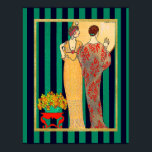 Georges Barbier Art Deco Poster<br><div class="desc">Om du väljer att ladda ned poster Walgreen-butiken din hämtning i olika storlekar och i olika struktur på mycket bra pris. Ibland med rabatt. Ett tips från min amerikanska vän. Se onlinen "Digital Printing" (Digital Printing) i Storbritannien. Det här är en Georges Barbier-målning 1913, där mode bara växlade och kom...</div>