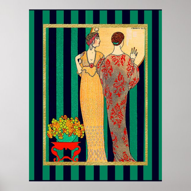 Georges Barbier Art Deco Poster (Framsidan)