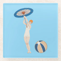 Georges Barbier Au Lido 1924 Mode Illustration