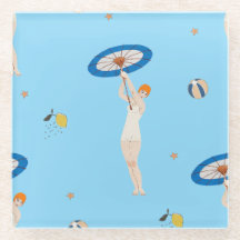 Georges Barbier Au Lido 1924 Mode Illustration