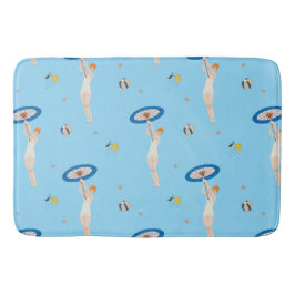 Georges Barbier Au Lido 1924 Mode Illustration Badrumsmatta