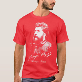 Georges Bizet Fransk komposiser Classical Music T Shirt