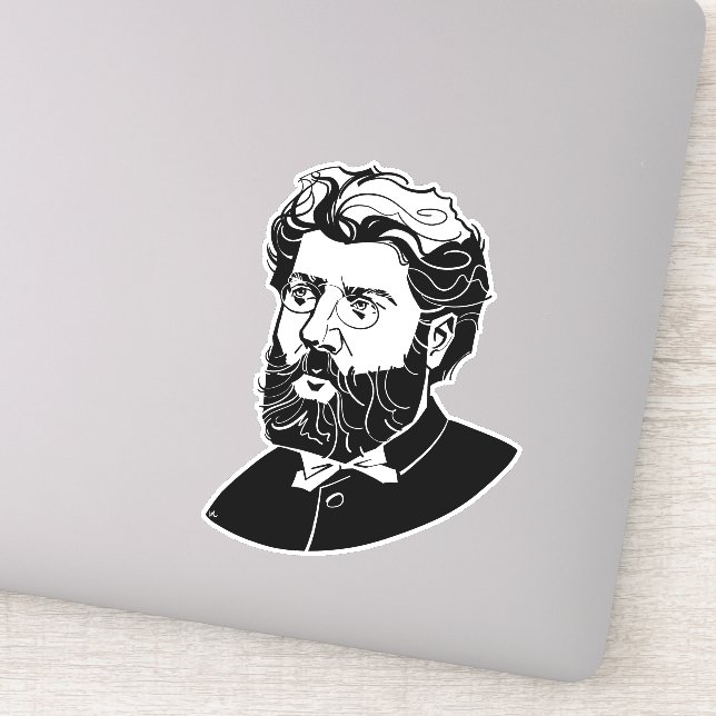 Georges Bizet Klistermärken (Detalj)