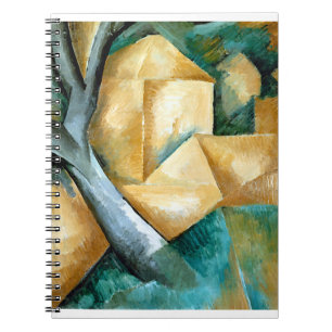 Georges Braque Houses vid L'Estaque Anteckningsbok
