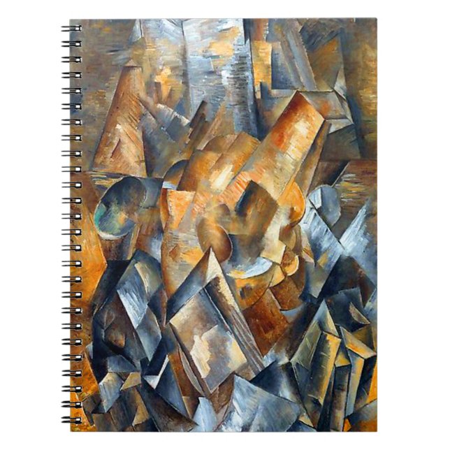 Georges Braque stilleben med metronomen Anteckningsbok (Framsidan)