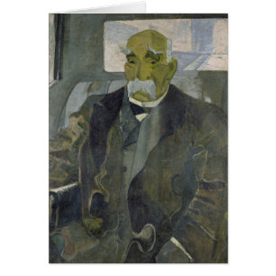 Georges Clemenceau 1928 Hälsningskort