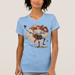 George's Day, själfie med drake T Shirt