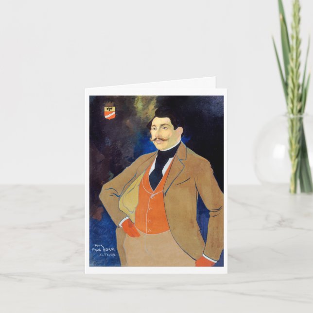 Georges de Feure Art Nouveau-kort Kort (Framsida)