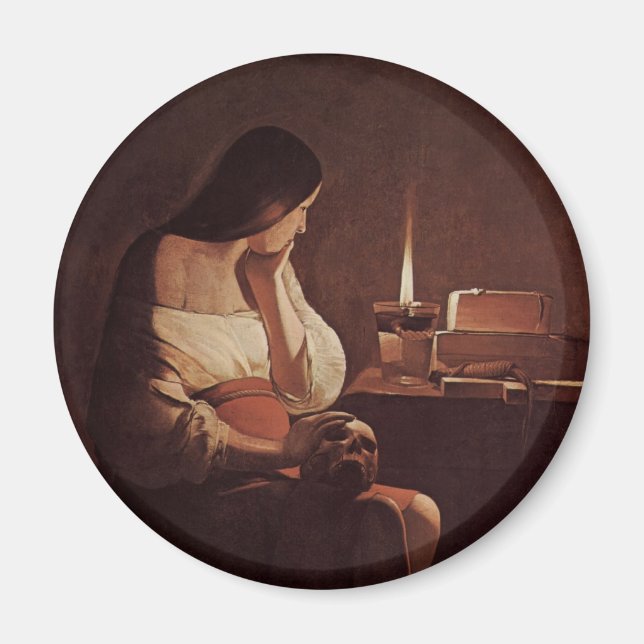 Georges de La Tour Art Magnet (Framsidan)