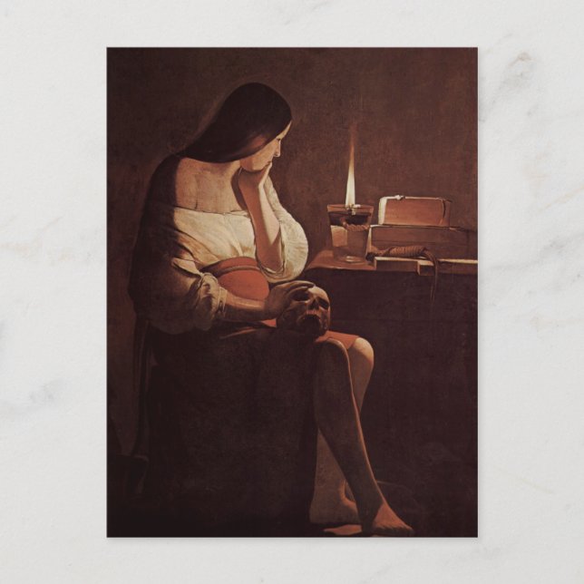 Georges de La Tour Art Vykort (Framsida)