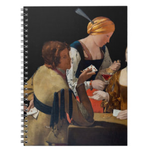 Georges de la Tour - Chost with Ace of Diamonds Anteckningsbok