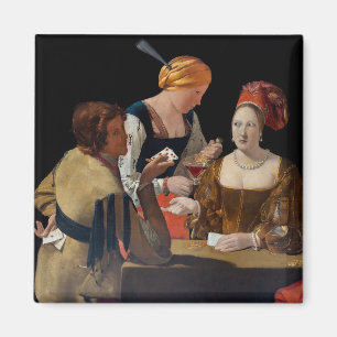 Georges de la Tour - Chost with Ace of Diamonds Magnet