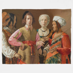 Georges de la Tour - Fortune Teller Fleecefilt