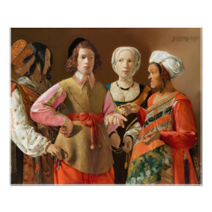 Georges de la Tour - Fortune Teller Fototryck