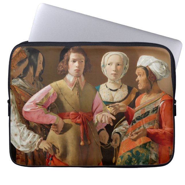 Georges de la Tour - Fortune Teller Laptop Fodral (Framsidan)
