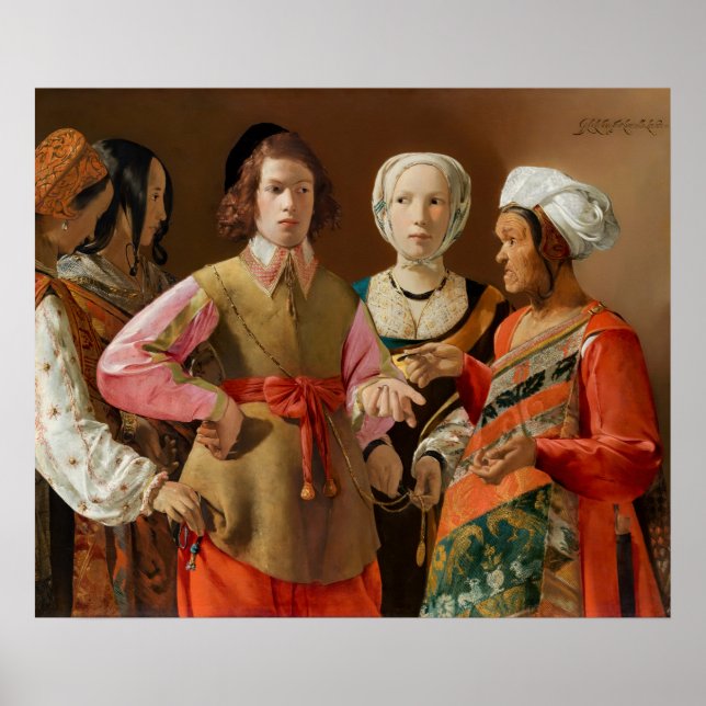 Georges de la Tour - Fortune Teller Poster (Framsidan)
