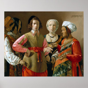 Georges de La Tour the Fortune-Teller Poster