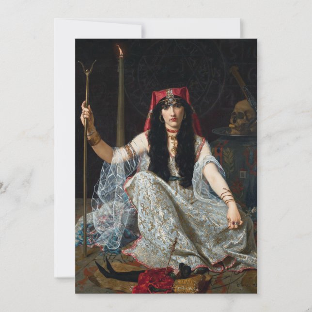 Georges Merle - Sorceress Inbjudningar (Framsida)