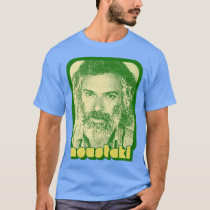 Georges Moustaki Retro Stil Fläkt Art Design 1 T Shirt