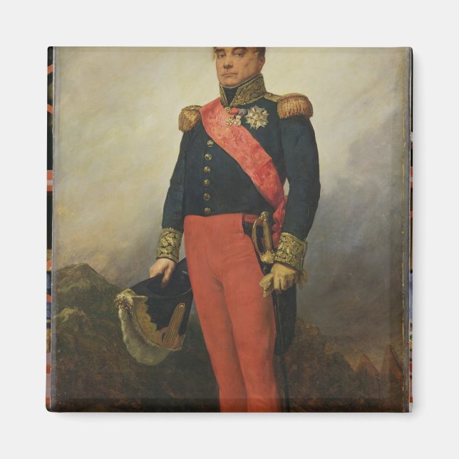 Georges Mouton Count of Lobau, 1835 Magnet (Framsidan)