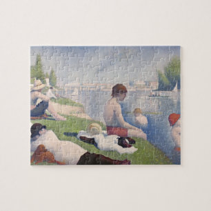 Georges Pierre Seurat badare på Asni�res, 188 Pussel