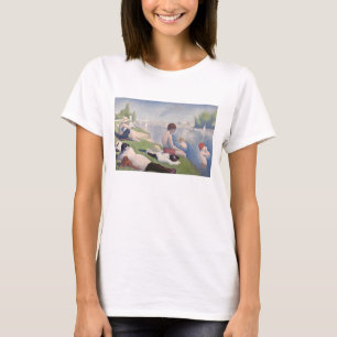 Georges Pierre Seurat badare på Asni�res, 188 Tee
